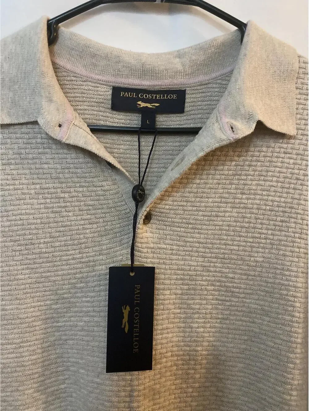 Paul Costelloe Polo Shirt Men’s Size L